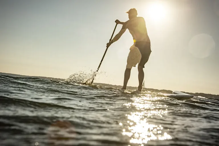 Stand Up Paddling an der Ostsee