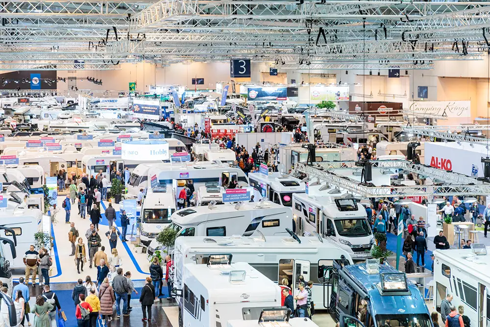 Atemberaubende Reiseziele und neue Campingtrends inspirierten das Publikum