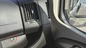 Bedieungselement der Wohnmobil-Sitzheizung