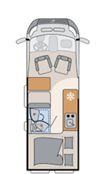 Dethleffs-Globetrail-Active-600-KS-Grundriss