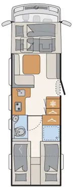 Dethleffs XL Family Grundriss