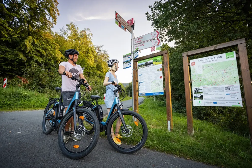 Fahrradfahren im Sauerland