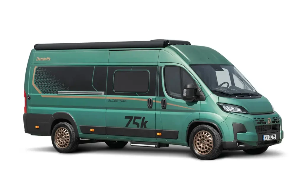 Dethleffs Globetrail - 75k Iconic Edition - gruen