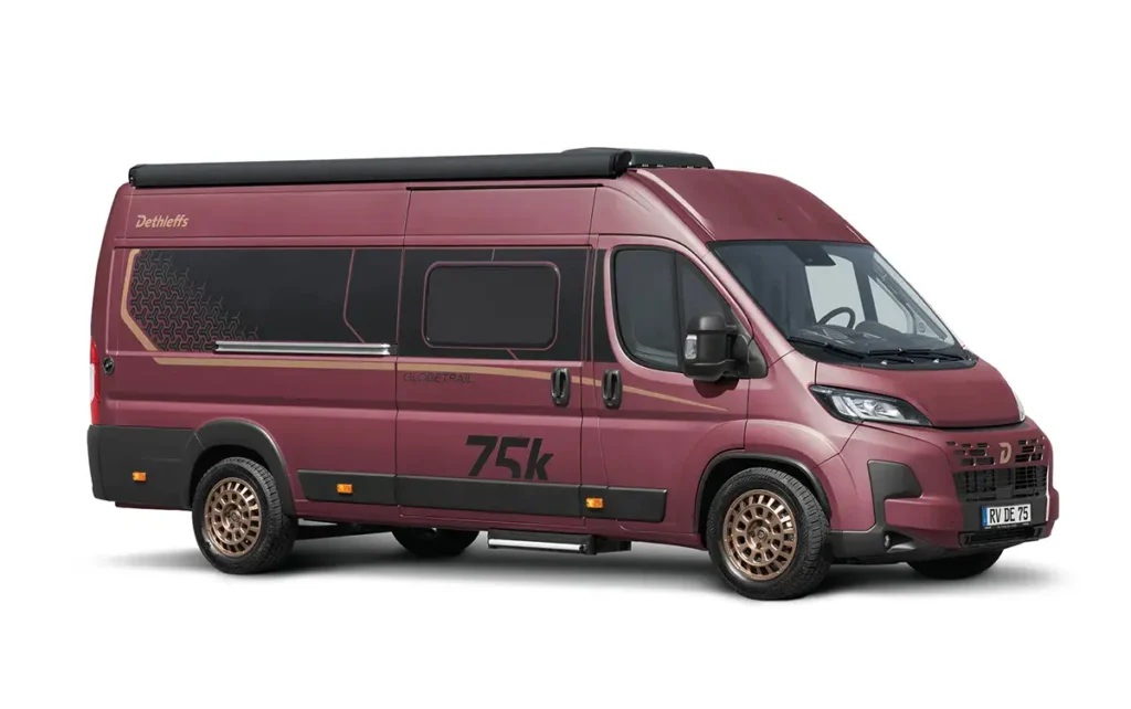 Dethleffs Globetrail - 75k Iconic Edition - rot
