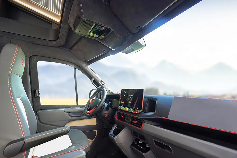 Dethleffs Globebus Performance 4x4 mit Aufstelldach und individueller Innenausstattung