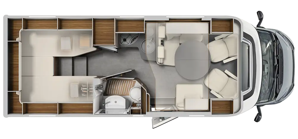 LAIKA Ecovip Titanio 2026 Grundriss 1