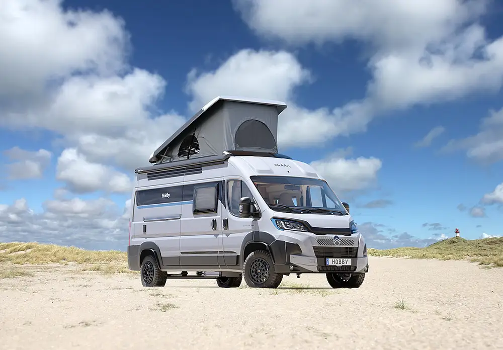 Hobby ONTOUR VAN 600 FTR mit Aufstelldach Strand