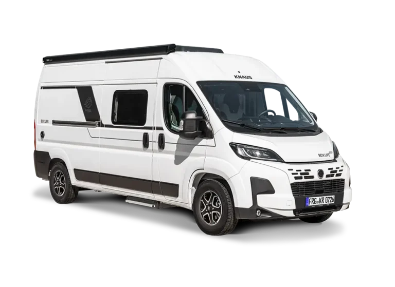 KNAUS BOXLIFE PLATINUM SELECTION 2026 Frontansicht