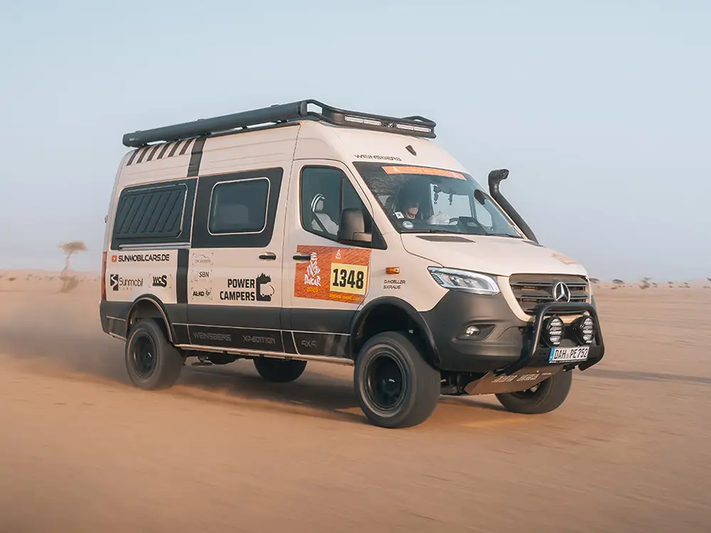 WEINSBERG X-PEDITION bei der Dakar Classic 2026
