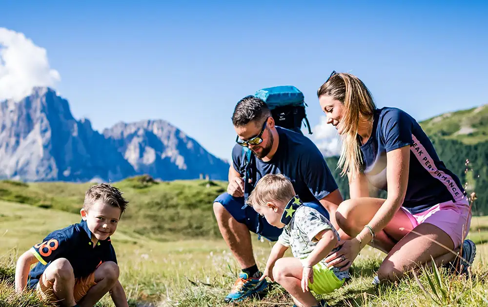 Familiensommer in Val Gardena