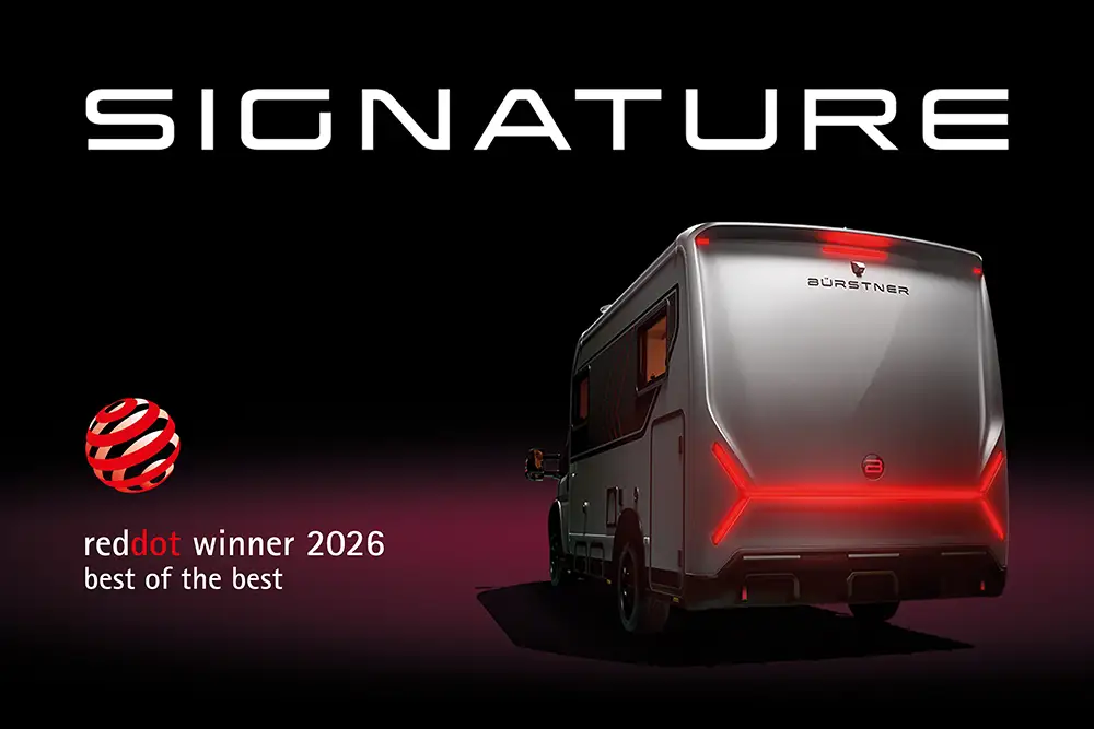 RedDot Design Award Buerstner Signature 2026