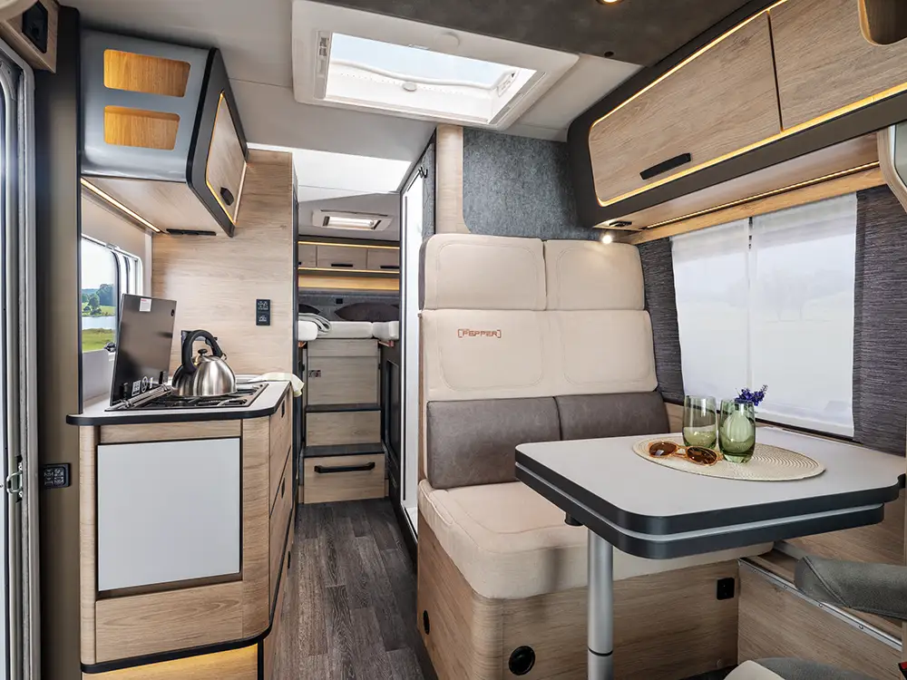 WEINSBERG CaraCompact EDITION [PEPPER] 600 MEG - Innenansicht